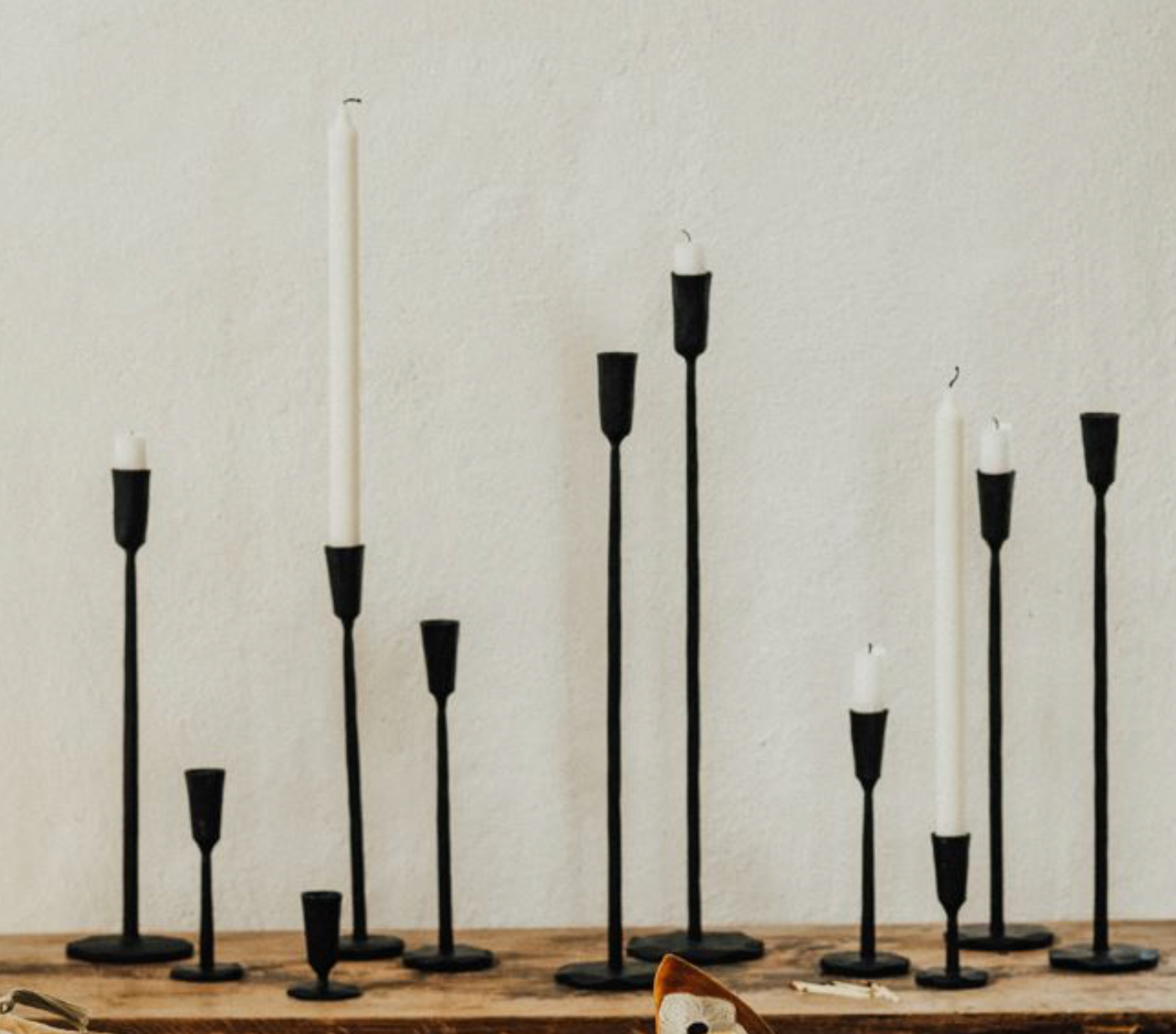 Floor candle holder